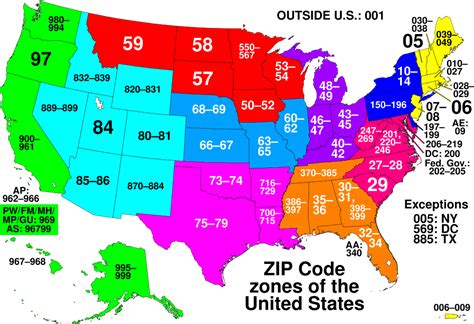 list of zip code prefixes.